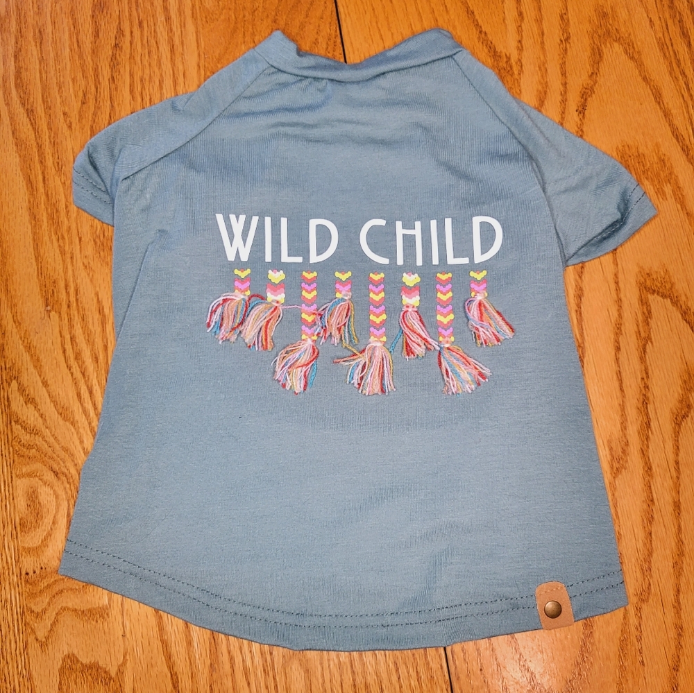 🐾NEW Top Paw Wild Child Dog Tee M
